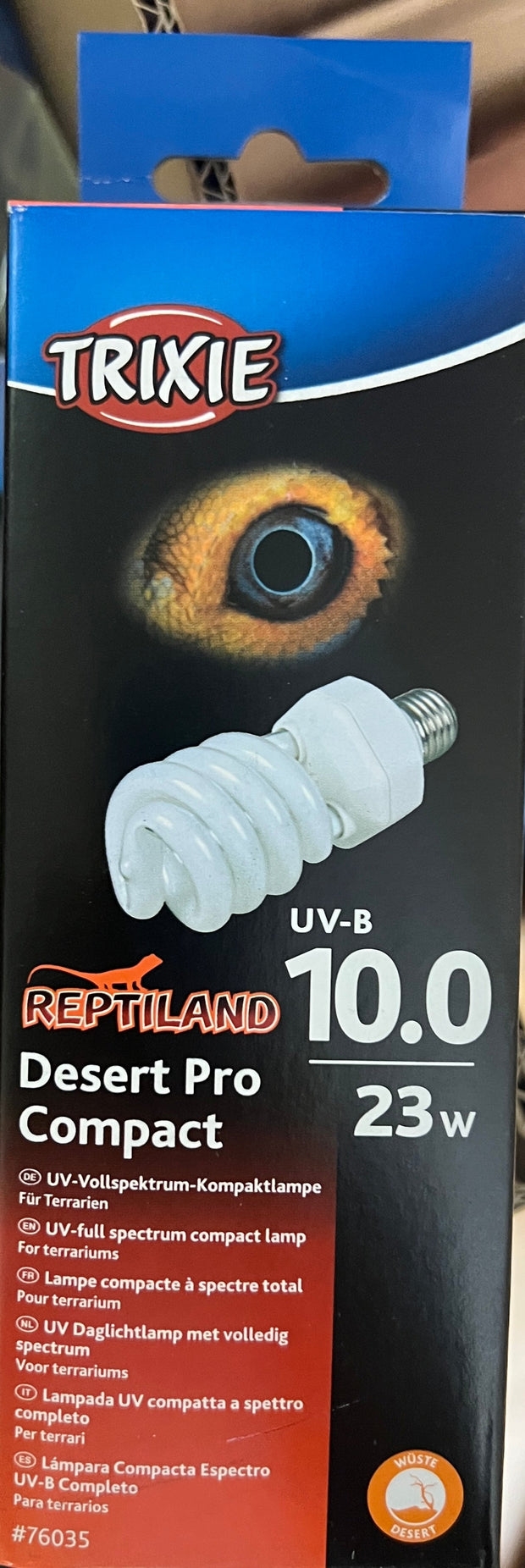 Desert Pro Compact 10.0, UV-B Kompaktlampe, ø 60 × 152 mm, 23 W
